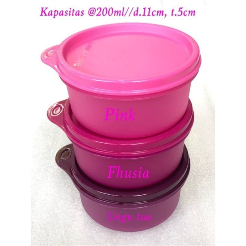 Smart server rice bowl mangkuk toples kecil tempat MPASI sup sayur sambal susu dll Tupperware