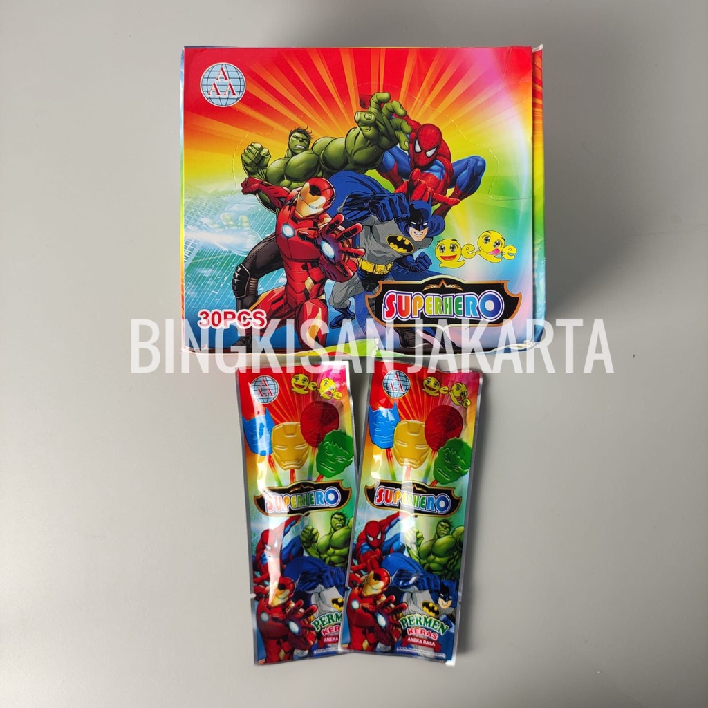 

Permen Avenger Light Lollipop / Permen Nyala / Permen Avenger 30 Pcs