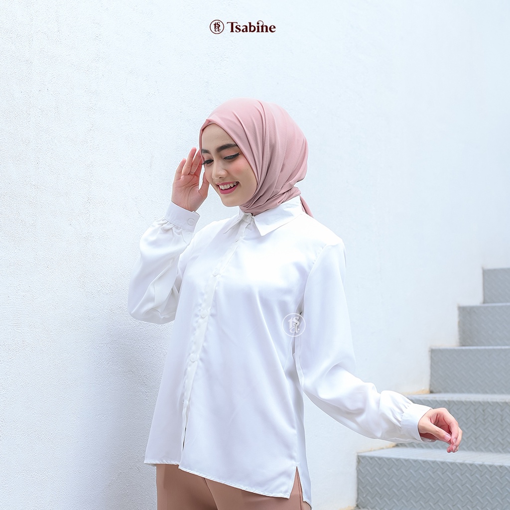 ARA SHIRT / KEMEJA WANITA LENGAN PANJANG / KEMEJA WANITA POLOS / KEMEJA BASIC