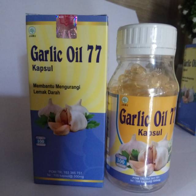 Garlic oil 77 isi 100 kapsul