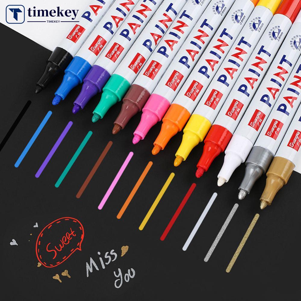 Timekey Spidol Highlighter Cair Fluorescent Untuk Papan Tulis / Lukis / Graffiti G5K8