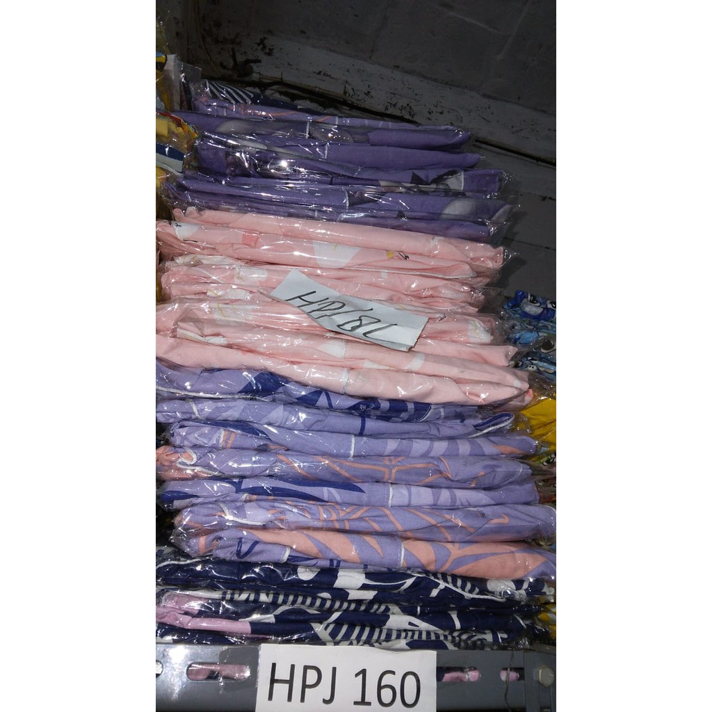 PIYAMA SUPER JUMBO CELANA PANJANG LD 160 150 SET BAJU TIDUR LENGAN PENDEK WANITA CEWEK DEWASA