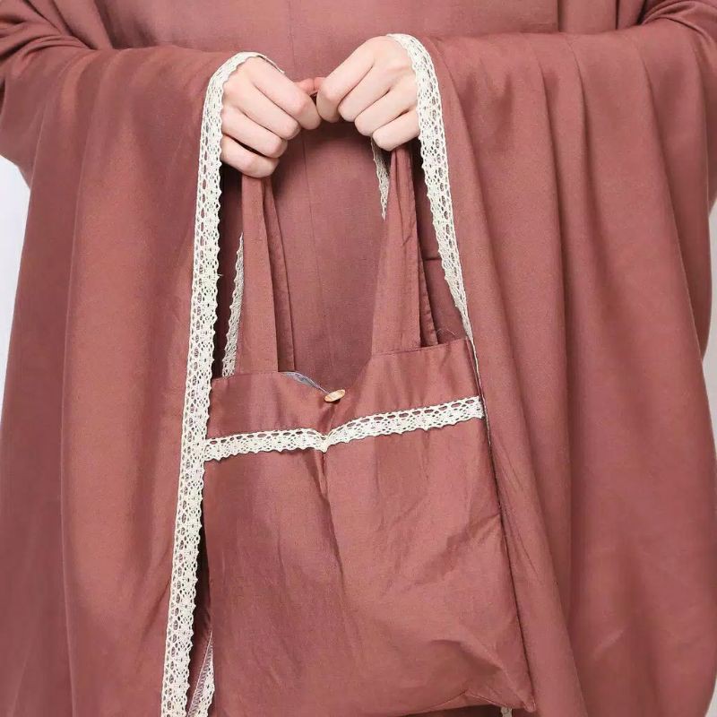 Mukena Plain Mocca Tasbiya