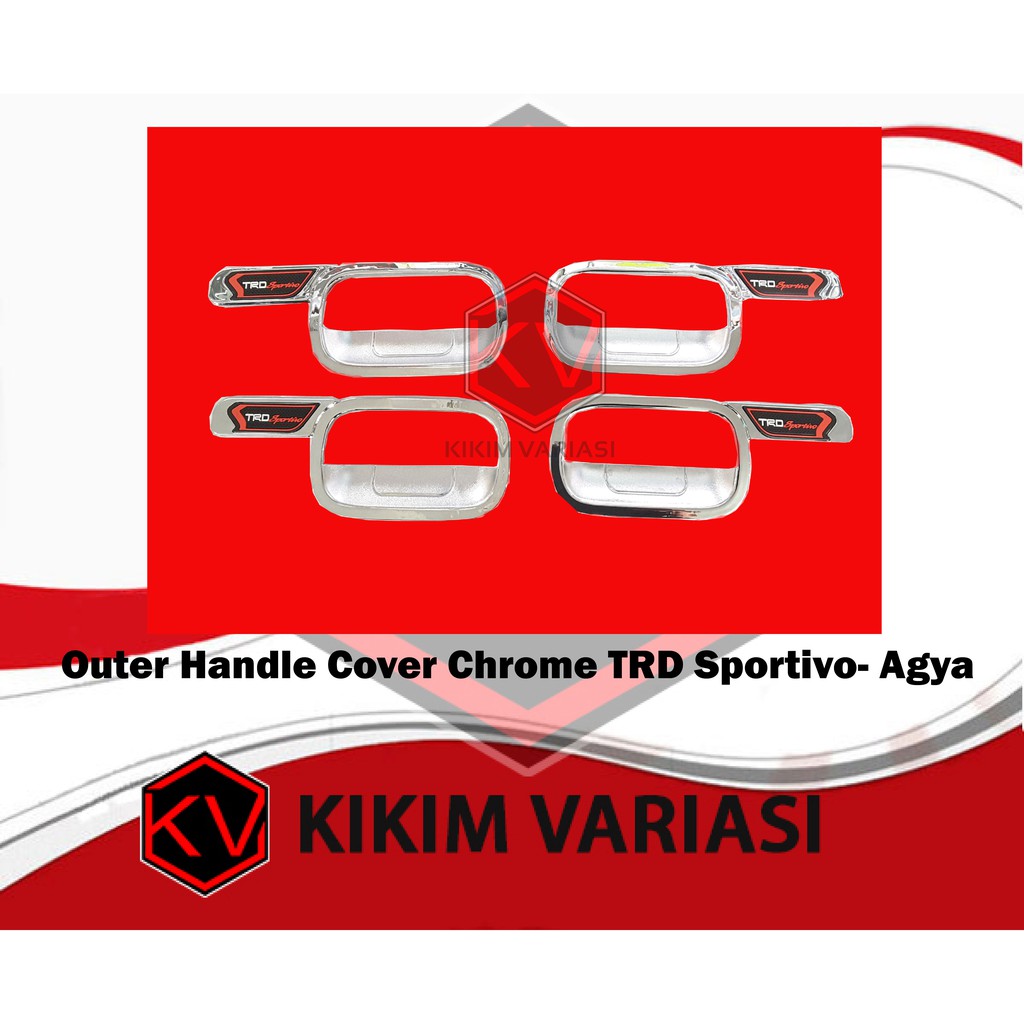 Outer Handle Agya-Ayla model TRD Sportivo Kombinasi