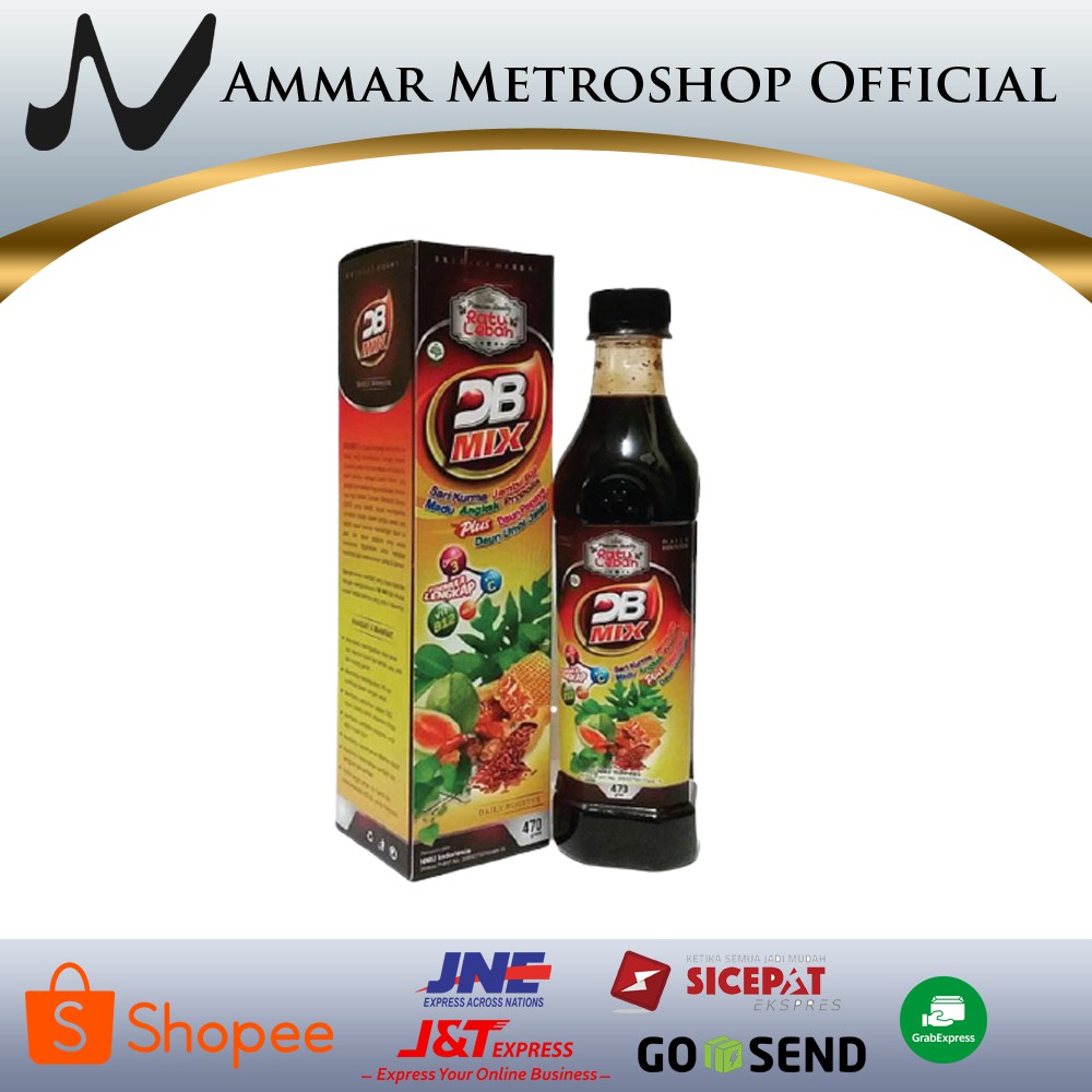 

Sari Kurma Madu Angkak DB Mix Ratu Lebah Plus Propolis Jambu Biji Daun Ubi Jalar