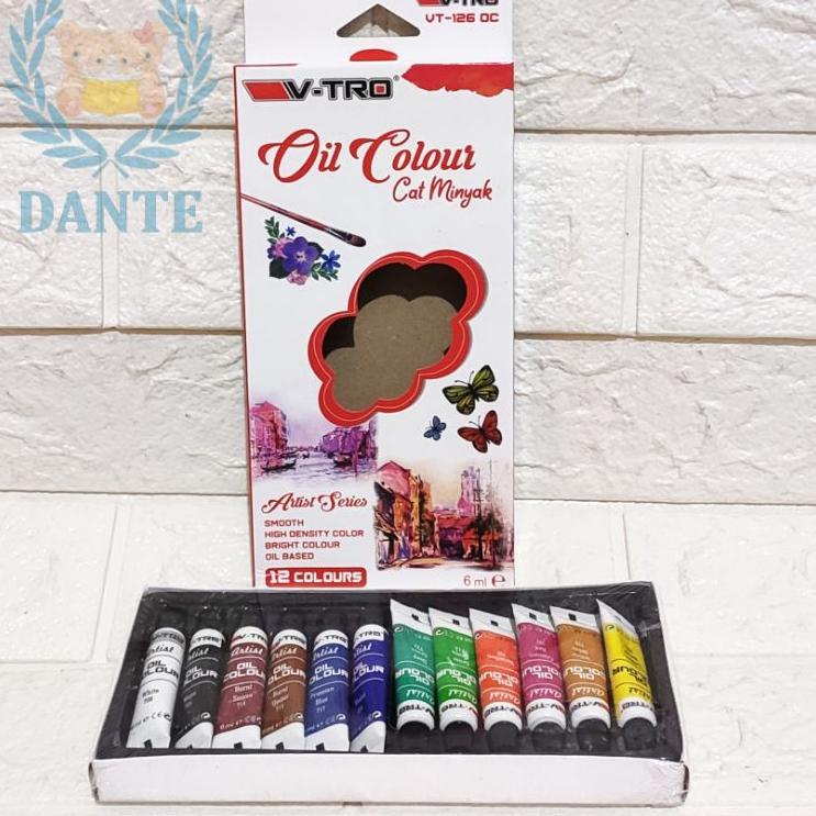 

Hot Sell.. CAT MINYAK Oil Colour V-Tro 12 Warna