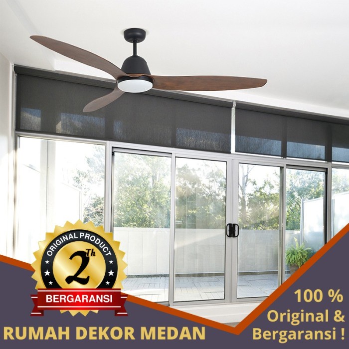 Kipas Angin Plafon Lampu Gantung Edma Verda 60in dengan Remote Control