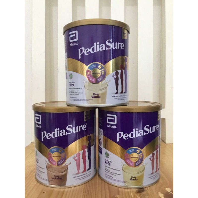 Pediasure Triplesure 400 Gram Vanila / Madu / Coklat Pediasure