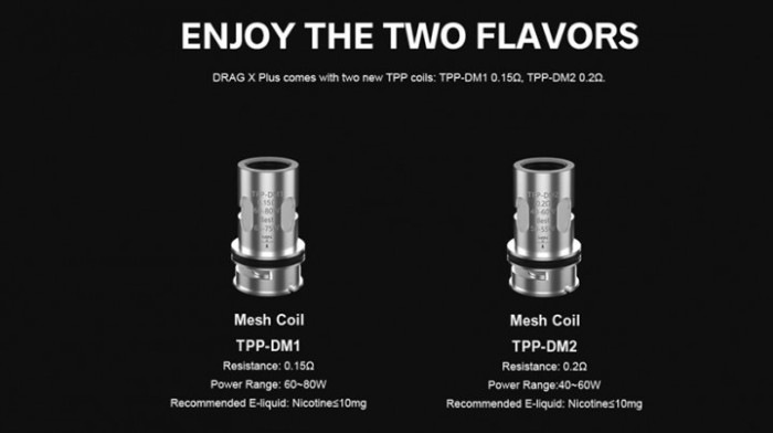 voopoo coil tpp dm1 0.15 dm2 0.2