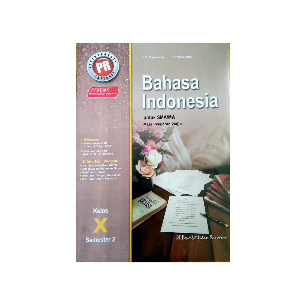 Pr Sma Ma Bahasa Indonesia Kelas X Semester 2 Shopee Indonesia