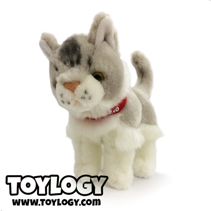 [PROMO] Ozco Boneka Hewan Kucing Maine Coon - Small Kitty Cat Stuffed Doll