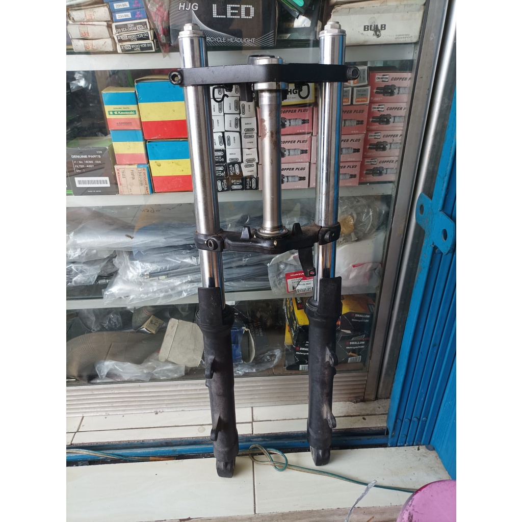 Shock Depan Kawasaki Ninja 250FI Old Original Copotan Motor