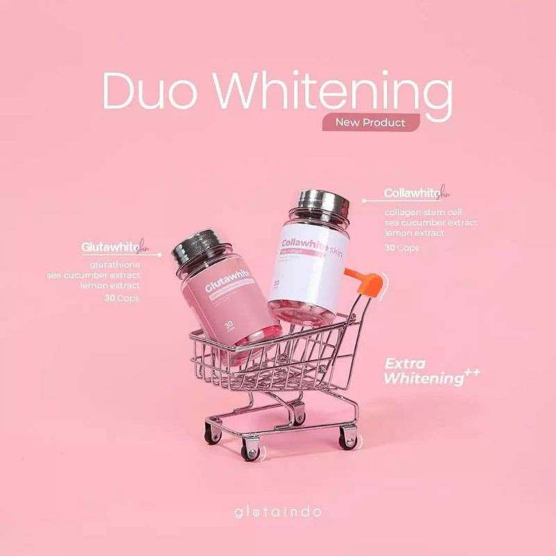 GLUTA INDO BEAUTY CARE DUO WHITENING PEMUTIH SELURUH TUBUH