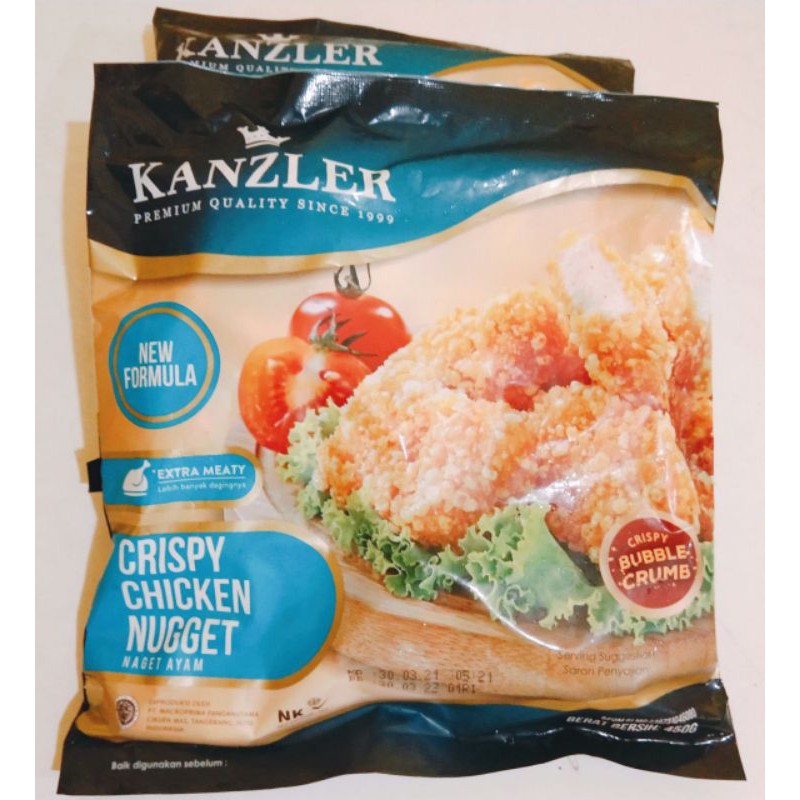 

Nugget crispy kanzler 450gr