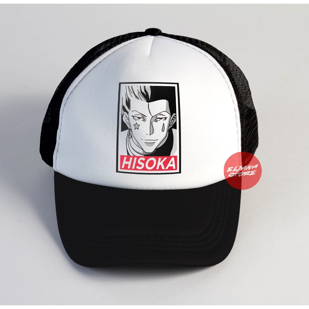 Topi Hunter x Hunter Hisoka / Topi Anime / Demon Slayer / Topi Jaring Distro / Topi Premium / Topi Sablon / Elcustom
