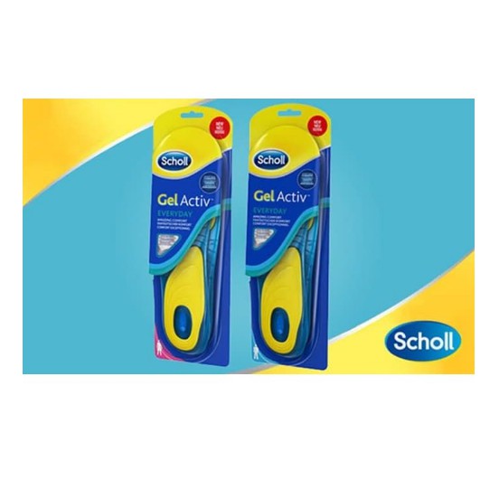 Scholl Gel Activ Alas Kaki Sepatu Kesehatan Bantal Sepatu