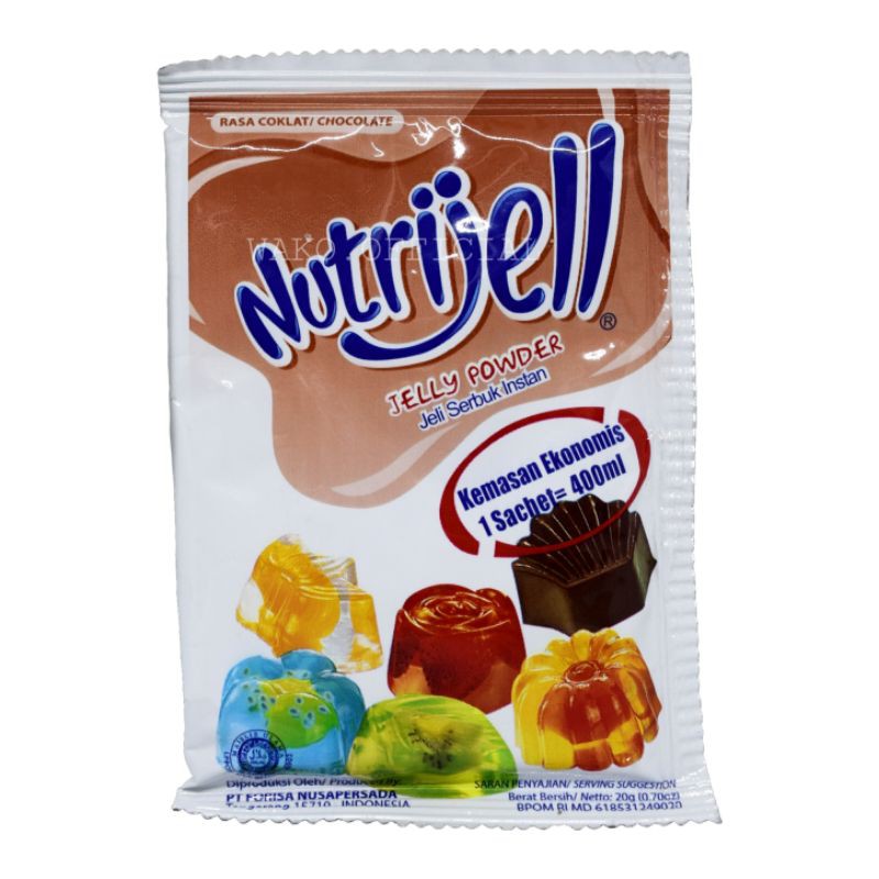 

Nutrijell Jelly Powder Rasa Coklat (20gr)