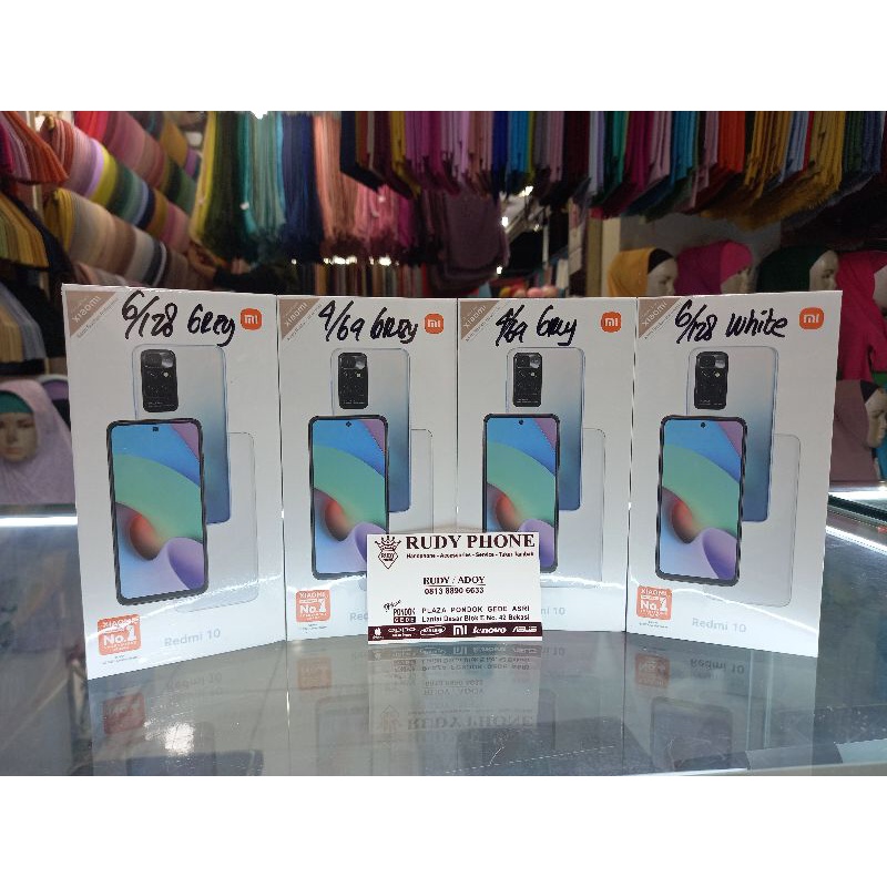 Redmi 10 4/64 &amp; 6/128 resmi