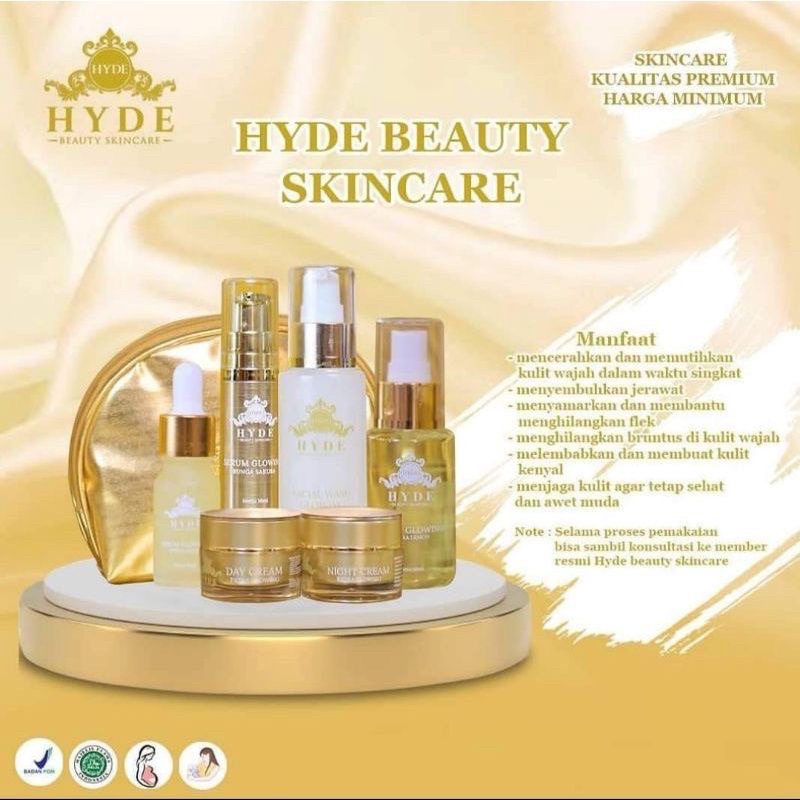 Hyde Beauty Skincare Paket Glowing Reseller