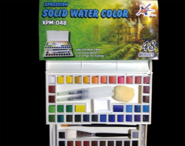 

XPRESSION SOLID WATERCOLOR XPM SET 48 WARNA
