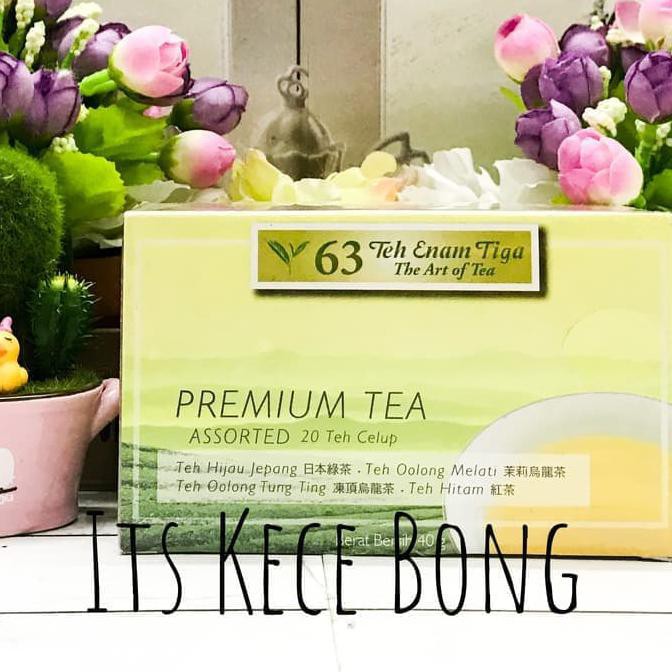 

Teh 63 - Teh Celup Premium Assorted (20 x 2g) / Mix Flavor Tea TERUJI