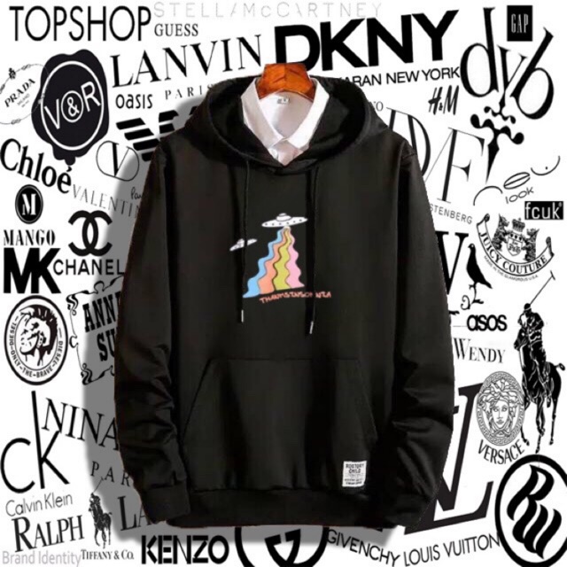 JAKET JUMPER PRIA HITAM THANKSINSOMNIA