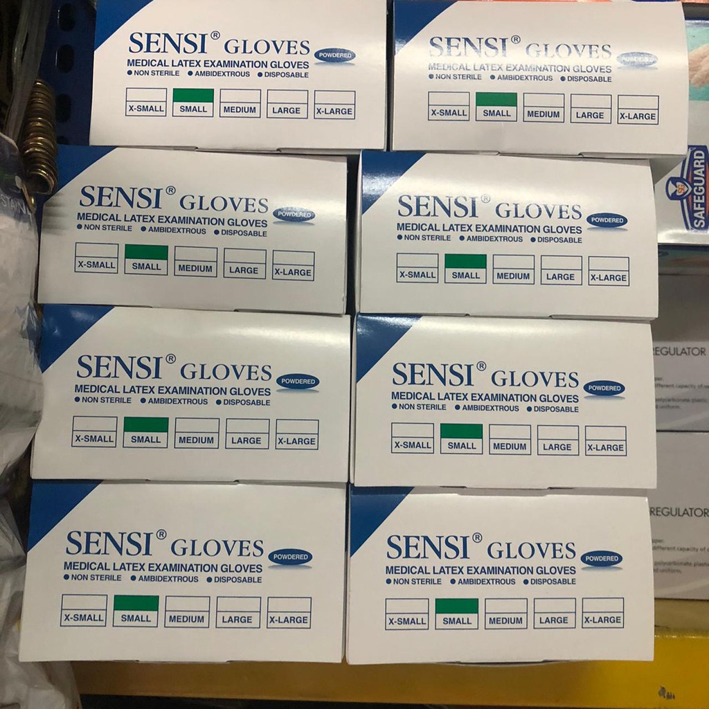 SENSI GLOVES // SARUNG TANGAN SENSI @100PCS = 50 PSG