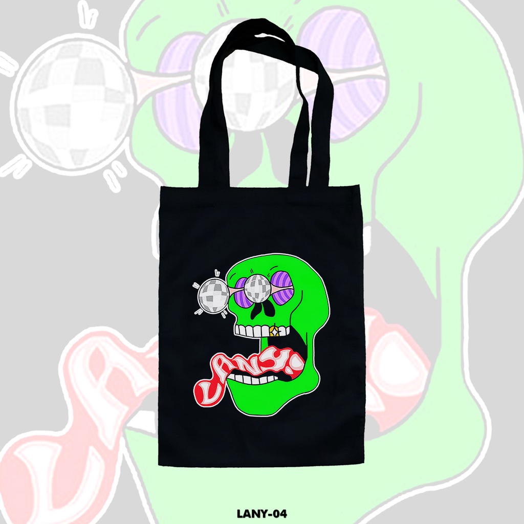 TOTE BAG HITAM - LANY