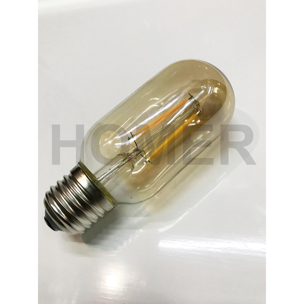 lampu LED bulb bohlam edison / cafe / filamen / antik / pijar 4W T45