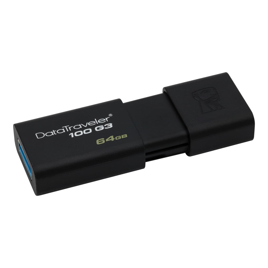 Kingston DataTraveler 100 G3 dt100g3 USB 3.0 Flash Drive 64GB