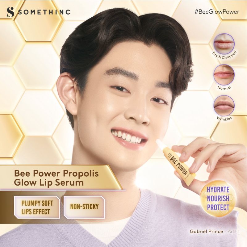 Somethinc bee power propolis glow lip serum