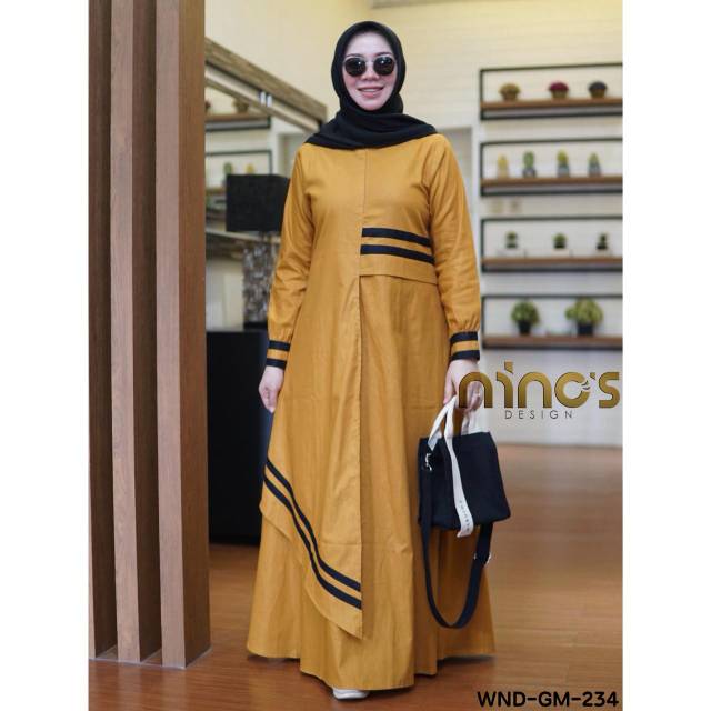 Dress WND GM 234 polos ori by Ninos Design