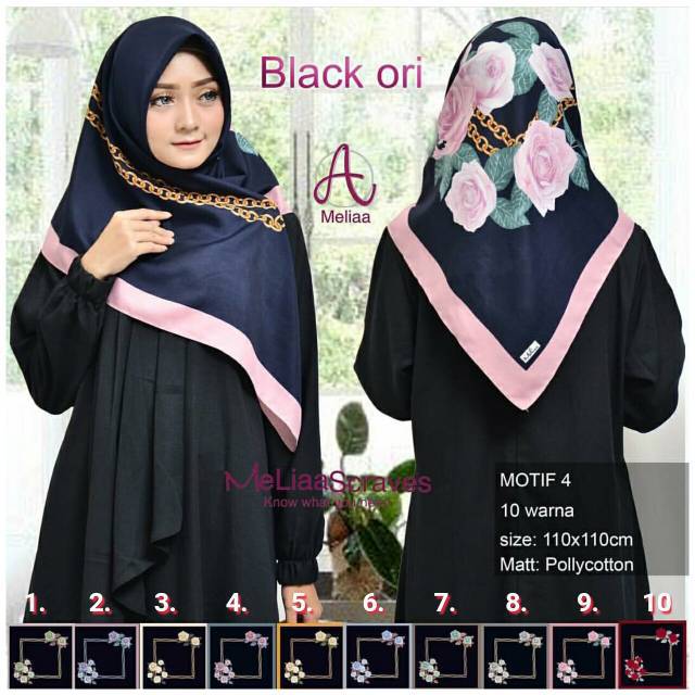 SEGIEMPAT SATIN LAMIZ MOTIF BUNGA CANTIK / HIJAB LAMIZ SQUARE / SEGIEMPAT SATIN LAMIZ MOTIF FLOWER