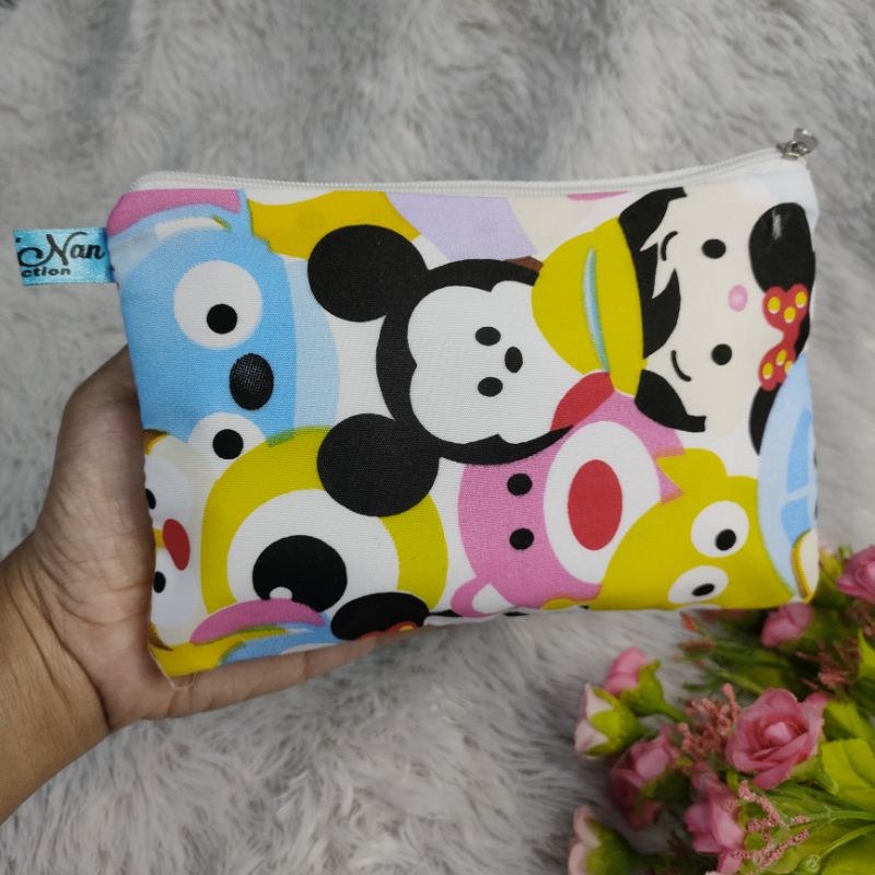 Dompet kain/pouch kain/pouch kosmetik/pouch kain handmade