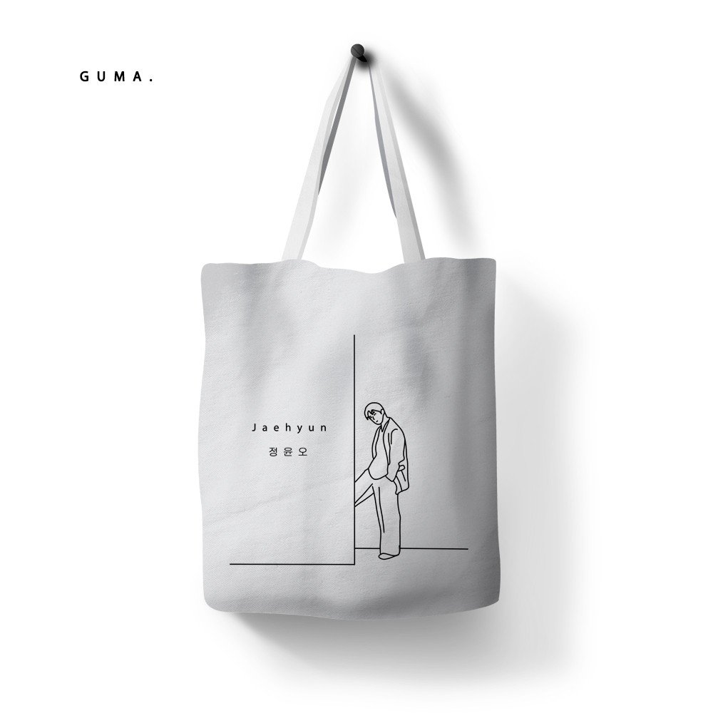 totebag kanvas korea NCT JAEHYUN original guma.ku