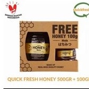 

Madu Quick Fresh Honey 500 gr free 100 gr / Paket Bundling Quick Fresh Honey 500gr+100gr