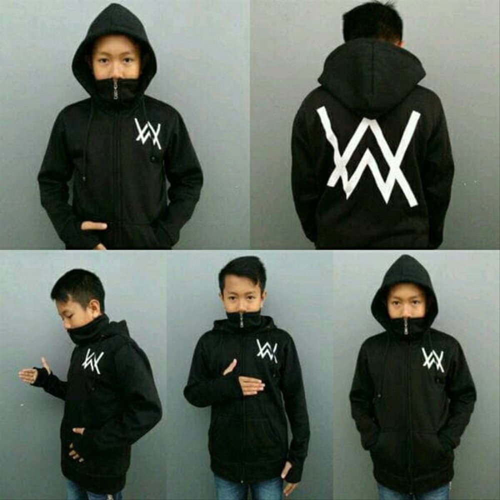 Jaket Sweater Ninja Kids / Hoodie AW Kids Usia 6-12 Tahun