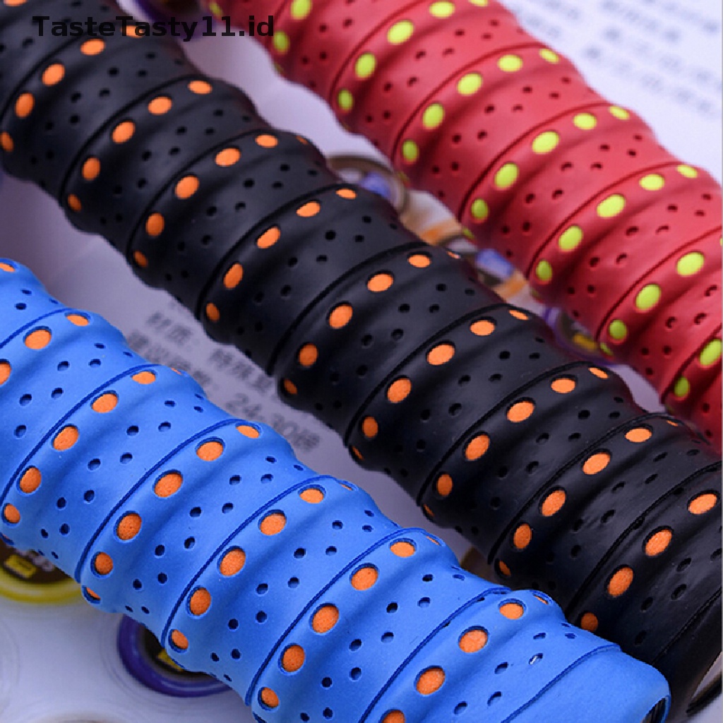 (TasteTasty) Tape Grip Raket Tenis / Badminton / Squash Band Anti slip Menyerap Keringat