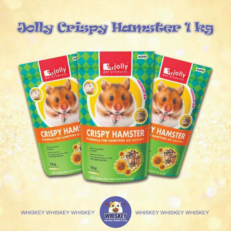 JOLLY CRISPY HAMSTER 1 kg pakan hamster