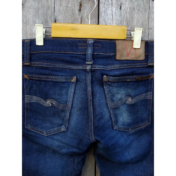 nudie jeans skinny size fit 30 second original preloved