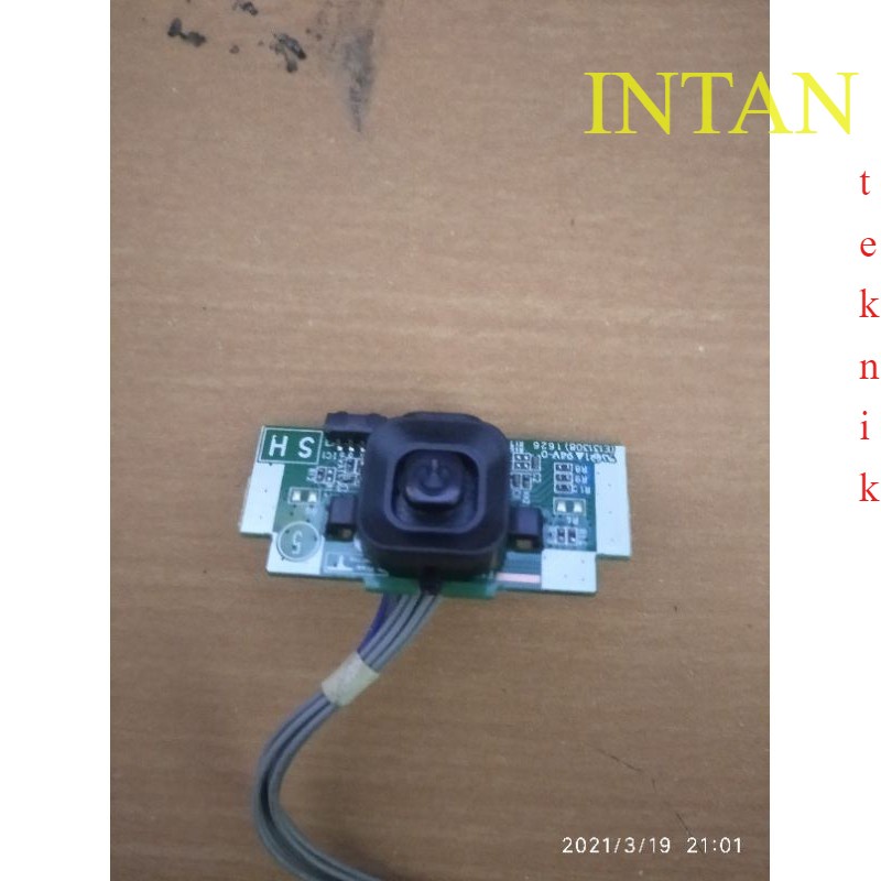 sensor tombol IR board tv LED LG 24MT48 AF - 24 MT 48 AF .