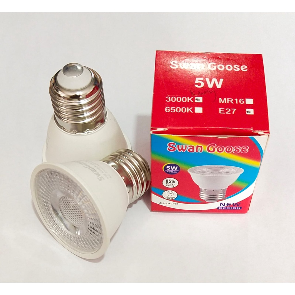 Lampu Sorot LED Halogen / Spotlight LED 5 W  Fitting E27