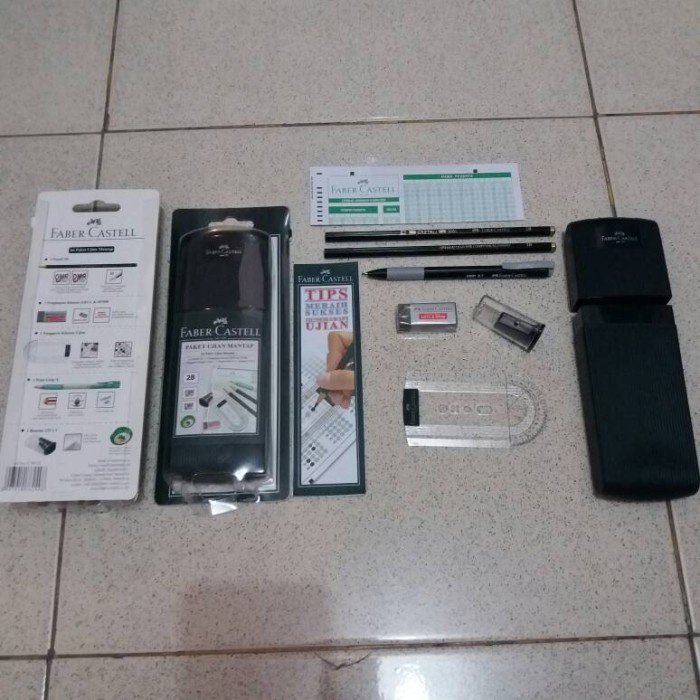 

Hadir Paket Ujian Faber Castell Mantap / Paket Ujian Mantap Faber Castell Terbatas