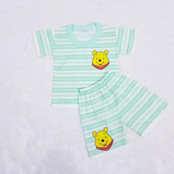 Baju Bayi / Piyama anak laki / Setelan Oblong Anak 0-18 Bulan / Setelan Anak Katun / Baby Alicia