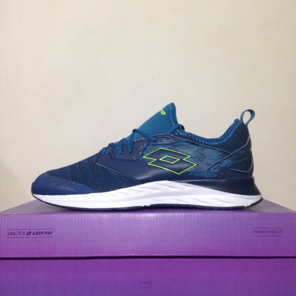 Sepatu Running/Lari Lotto Flash Green Indian Dark L01060006 Original BNIB
