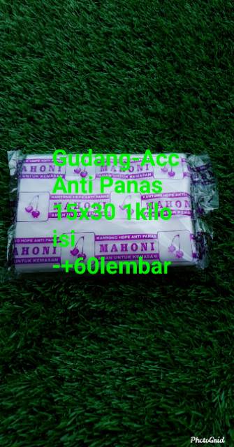 PLASTIK ANTI PANAS / KANTONG BAKSO UKURAN 10X20 12x25 15x30 20x35 30x45 cm