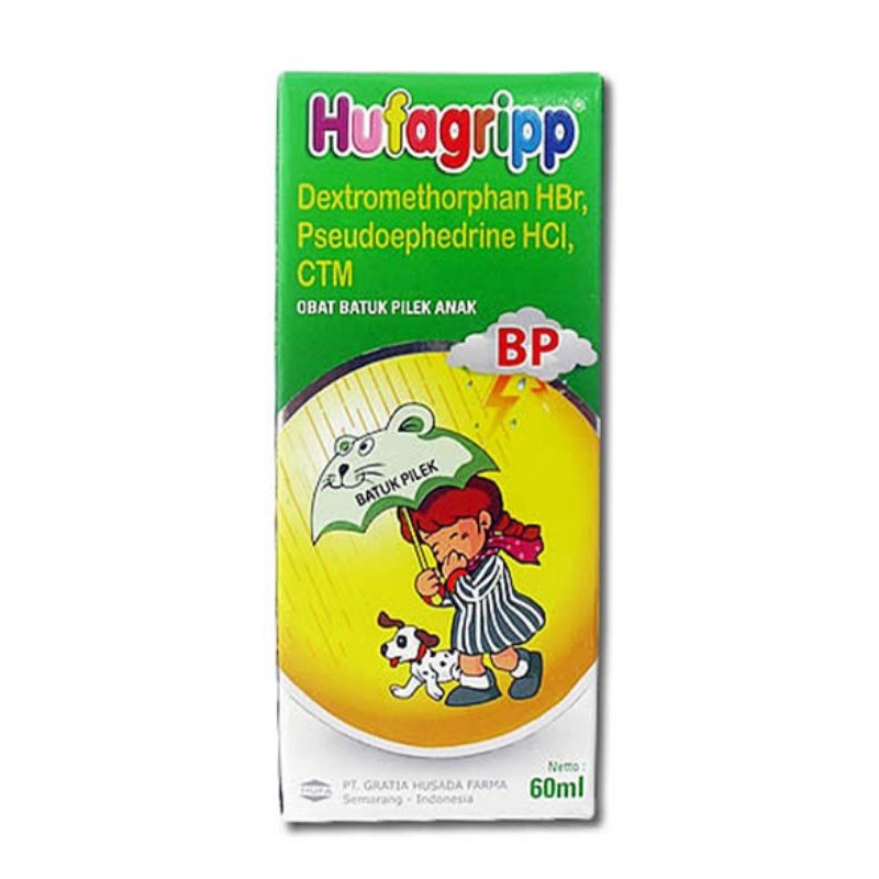 HUFAGRIP BATUK PILEK HIJAU 60ML