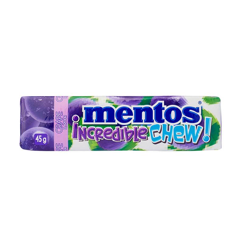 

Mentos incredible chew grape 45 gram