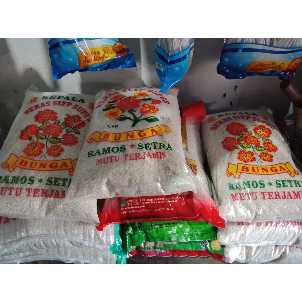 Grosir 5 kg Beras Pulen Premium Unggul Berkualitas Murah