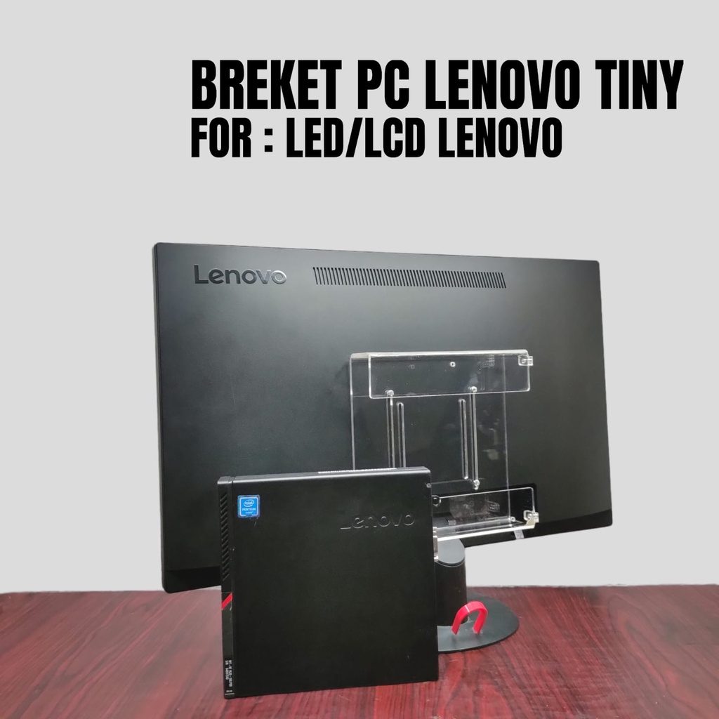 Stand Kaki Braket LCD LED Monitor dan Braket Breket PC Mini Lenovo Hp